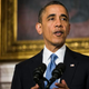 President Barack Obama makes a statement announcing an interim agreement on Iranian nuclear power in the State Dining Room at the White House late Saturday.
T.J. Kirkpatrick-Pool/Getty Images